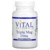 Thực phẩm chức năng Vital Nutrients Triple Mag 250 mg 90 Vegetarian Capsules 693465309117