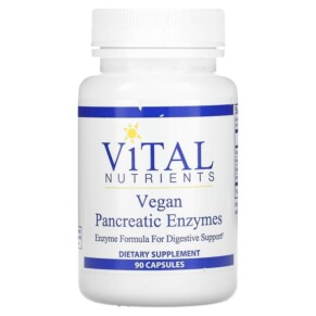 Thực phẩm chức năng Vital Nutrients Vegan Pancreatic Enzymes 90 Capsules 693465491119