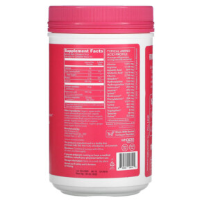 Thành phần vi chất của Vital Proteins Beauty Collagen Tropical Hibiscus 9.6 oz (271 g) 850502008192