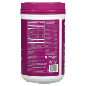 Thành phần vi chất của Vital Proteins Collagen Peptides Dark Chocolate Blackberry 10.8 oz (305 g) 850232005898