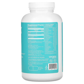 Thành phần vi chất của Vital Proteins Marine Collagen 360 Capsules 850232005645