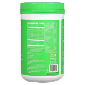Thành phần vi chất của Vital Proteins Matcha Collagen Latte Unflavored 11.6 oz (329 g) 857273008031