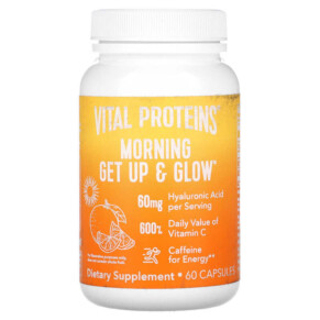 Thực phẩm chức năng Vital Proteins Morning Get Up & Glow 60 Capsules 850017983496