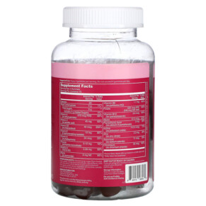 Thành phần vi chất của Vital Proteins Women's Multi Gummies Raspberry 90 Gummies 850019568585