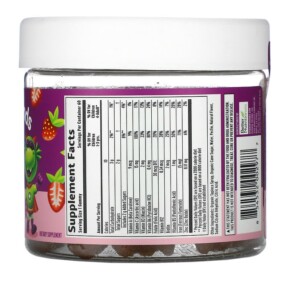 Thành phần vi chất của Vitamin Friends Iron Vegan Gummies Strawberry 60 Pectin Gummies 854532002977