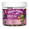 Thực phẩm chức năng Vitamin Friends Iron Vegan Gummies Strawberry 60 Pectin Gummies 854532002977
