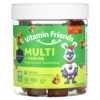 Vitamin Friends Multi + Choline Vegetarian Gummies Fruit Punch 120 Pectin Gummies 5 Thực phẩm chức năng Vitamin Friends Multi + Choline Vegetarian Gummies Fruit Punch 120 Pectin Gummies 852386008558