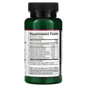 Thành phần vi chất của Vitanica CandidaStat Yeast Balance Support 60 Vegan Caps 708118020063