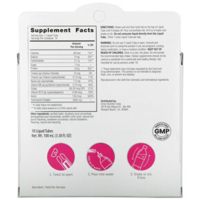 Thành phần vi chất của Vplab Ultra Women's Beauty Collagen Liquid Tropical Fruits Strawberry & Kiwi 4.000 mg 10 Liquid Tubes 860003541326