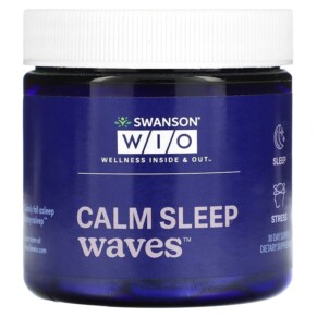 Thực phẩm chức năng Wellness Inside & Out Calm Sleep Waves 30 Tablets 840317300048