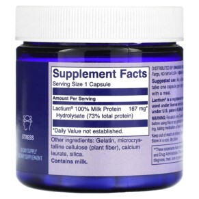 Thành phần vi chất của Wellness Inside & Out Daily Dose of De-Stress 30 Capsules 840317300055