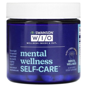 Thực phẩm chức năng Wellness Inside & Out Mental Wellness Self-Care 30 Capsules 840317300031