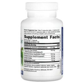 Thành phần vi chất của Whitaker Nutrition Glucose Essentials 90 Capsules 678829213224