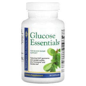 Thực phẩm chức năng Whitaker Nutrition Glucose Essentials 90 Capsules 678829213224