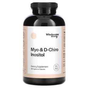 Thực phẩm chức năng Wholesome Story Myo & D-Chiro Inositol 360 Vegetarian Capsules 860003257852