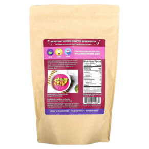 Thành phần vi chất của Wilderness Poets LLC Freeze Dried Dragon Fruit Powder Pink Pitaya 12 oz (340 g) 850028415061