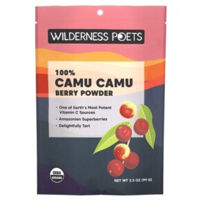 Thực phẩm chức năng Wilderness Poets LLC Organic Camu Camu Berry Powder 3.5 oz (99 g) 855434006254