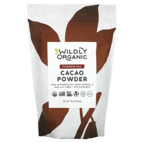 Thực phẩm chức năng Wildly Organic Fermented Cacao Powder 16 oz (454 g) 898392000155