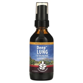 Thực phẩm chức năng WishGarden Herbs Deep Lung & Bronchial Support 2 fl oz (59 ml) 656490104720
