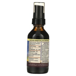 Thành phần vi chất của WishGarden Herbs Digestive Rescue 2 fl oz (59 ml) 656490606729