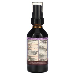 Thành phần vi chất của WishGarden Herbs Kick-Ass Daily Immune Elderberry & Astragalus 2 fl oz (59 ml) 656490381725