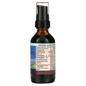 Thành phần vi chất của WishGarden Herbs Sleepy Nights & Fresh Mornings 2 fl oz (59 ml) 656490556727