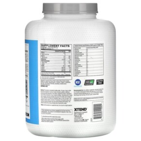 Thành phần vi chất của Xtend Pro Whey Isolate Vanilla Ice Cream 5 lb (2.27 kg) 842595110944