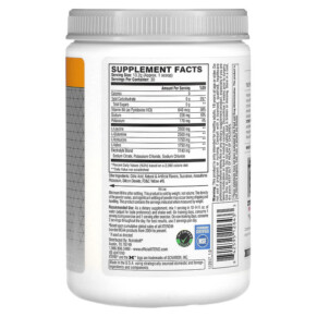 Thành phần vi chất của Xtend The Original 7G BCAA Orange Cream 14 oz (396 g) 842595126433