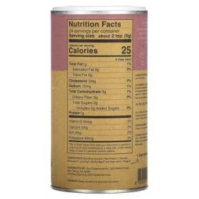 Thành phần vi chất của Your Super Plant Collagen Skin Health Drink Powder 4.23 oz (120 g) 8720256194293