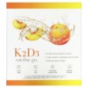 Thực phẩm chức năng Youtheory K2D3 On Th Go Peach 12 Packets 1 fl oz (30 ml) Each 850021920302