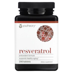 Thực phẩm chức năng Youtheory Resveratrol 290 Tablets 853244003166