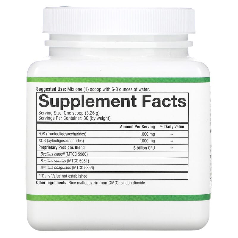 Youtheory Spore Probiotic Powder 6 Billion CFU 3.45 oz (97 g) 2 Thành phần vi chất của Youtheory Spore Probiotic Powder 6 Billion CFU 3.45 oz (97 g) 850502007218