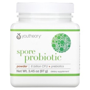 Thực phẩm chức năng Youtheory Spore Probiotic Powder 6 Billion CFU 3.45 oz (97 g) 850502007218