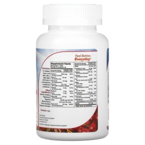Thành phần vi chất của Zahler Junior Multi Complete Once-Daily Multi-Vitamin Natural Cherry 90 Chewable Tablets 848998080471