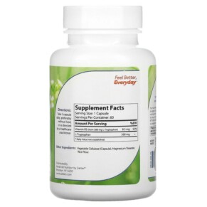 Thành phần vi chất của Zahler L-Tryptophan Purified L-Tryptophan 500 mg 60 Capsules 848998081249