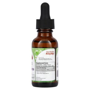 Thành phần vi chất của Zahler Vitamin D3 Advanced D3 Formula 25 mcg (1.000 IU) 1 fl oz (30 ml) 848998081485