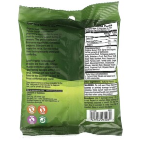 Thành phần vi chất của Zand Naturals Insure Herbal 18 Throat Lozenges 041954235032