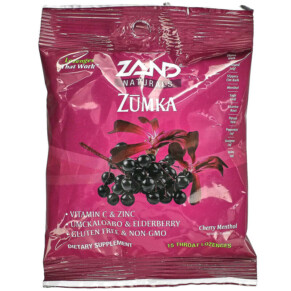 Thực phẩm chức năng Zand Naturals Zumka Cherry Menthol 15 Throat Lozenges 041954969869