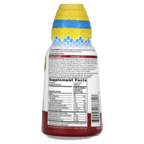 Thành phần vi chất của Zarbee's Children's Daytime Cough Syrup + Mucus Throat & Nasal 6-12 Years Natural Grape 8 fl oz (236 ml) 300450663818