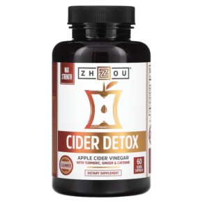 Thực phẩm chức năng Zhou Nutrition Cider Detox 60 Veggie Capsules 669191188920