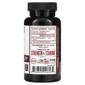 Thành phần vi chất của Zhou Nutrition Clarity & Vitality 60 Veggie Capsules 859805006065