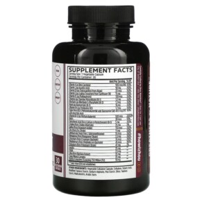Thành phần vi chất của Zhou Nutrition Daily Boost 30 Vegetarian Capsules 669191354035