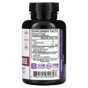 Thành phần vi chất của Zhou Nutrition Evening Primrose 90 Softgels 669191624893