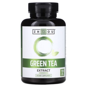 Thực phẩm chức năng Zhou Nutrition Green Tea Extract 120 Veggie Capsules 859805006133