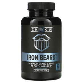 Thực phẩm chức năng Zhou Nutrition Iron Beard 60 Veggie Capsules 859805006171