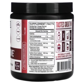 Zhou Nutrition Keto Drive Revved Black Cherry 9.2 oz (263 g) 3 Thành phần vi chất của Zhou Nutrition Keto Drive Revved Black Cherry 9.2 oz (263 g) 859805006195