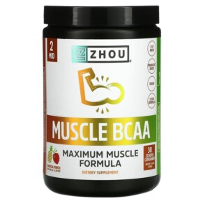 Thực phẩm chức năng Zhou Nutrition Muscle BCAA Maximum Muscle Formula Tropical Punch 11.6 oz (330 g) 669191503631