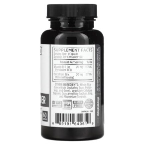 Thành phần vi chất của Zhou Nutrition Zinc Defender 60 Capsules 669191640619