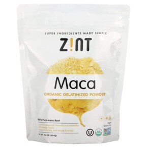 Thực phẩm chức năng Zint Maca Organic Gelatinized Powder 16 oz (454 g) 817516020053