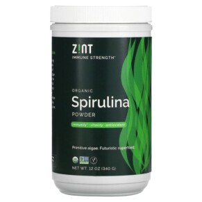 Thực phẩm chức năng Zint Organic Spirulina Powder 12 oz (340 g) 817516020572